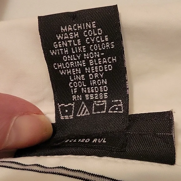 Express Stretch Slenderizing Button Down Blouse Size 12 - Picture 7 of 8